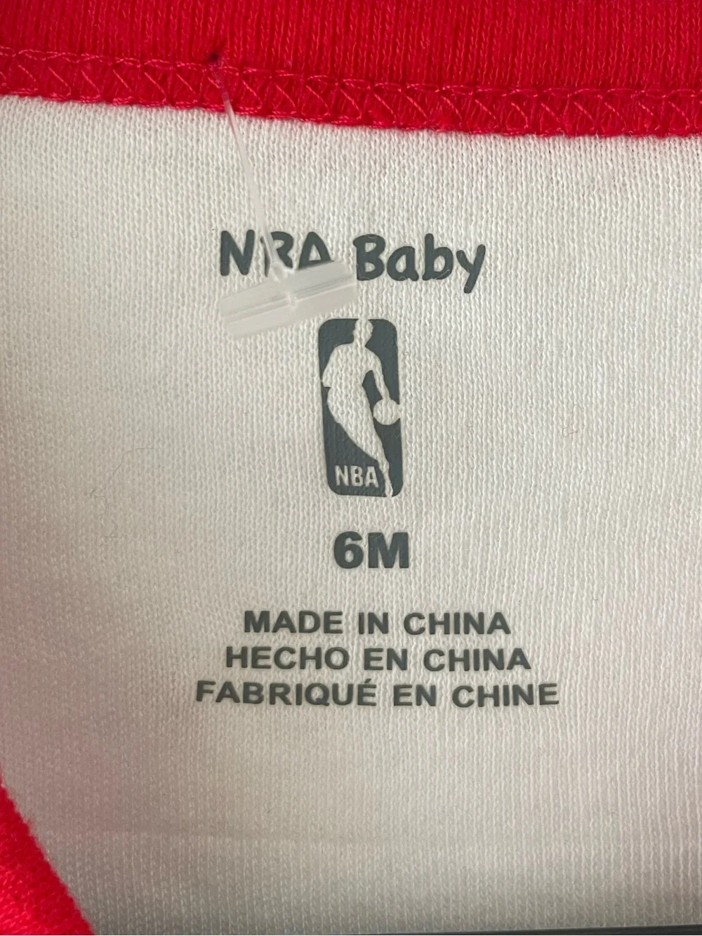 NBA Baby Atlanta Hawk Baby Onesie Size 6M